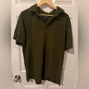 Filson Polo Shirt Olive Green Size Large